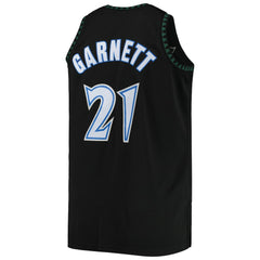 Mitchell & Ness - Kevin Garnett Minnesota Timberwolves 1997/98 Big & Tall Hardwood Classics Swingman Jersey - Black
