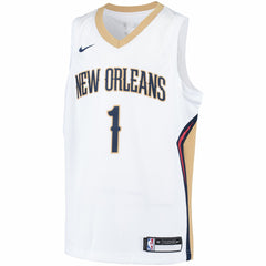 Nike - Zion Williamson New Orleans Pelicans Youth Swingman Player Jersey - Association Edition - White