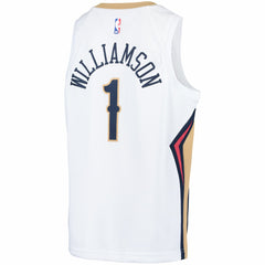 Nike - Zion Williamson New Orleans Pelicans Youth Swingman Player Jersey - Association Edition - White