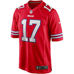 Josh Allen Buffalo Bills Alternate Game Player Jersey Red - Nike