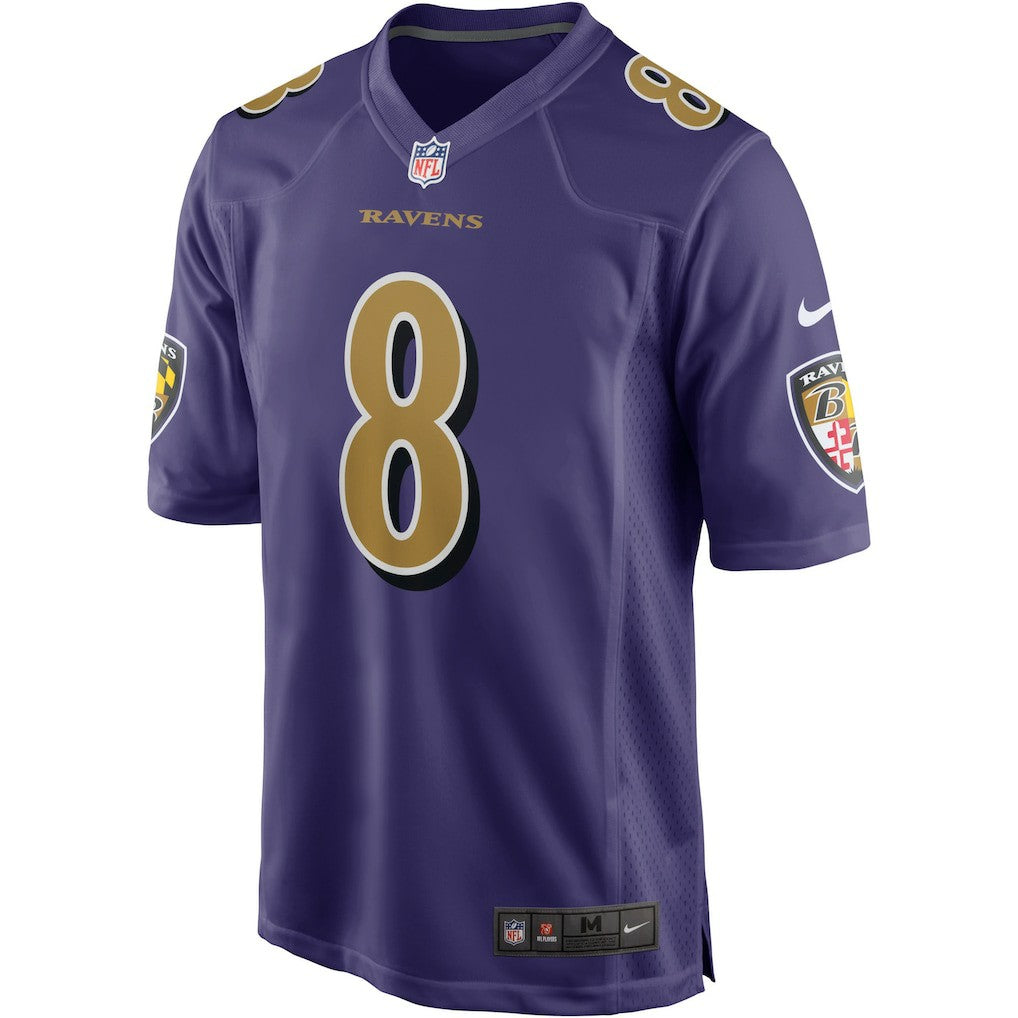 Lamar Jackson Baltimore Ravens Alternate Game Jersey Purple - Nike