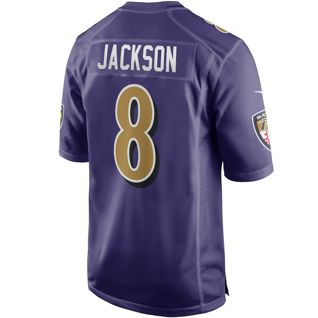 Lamar Jackson Baltimore Ravens Alternate Game Jersey Purple - Nike