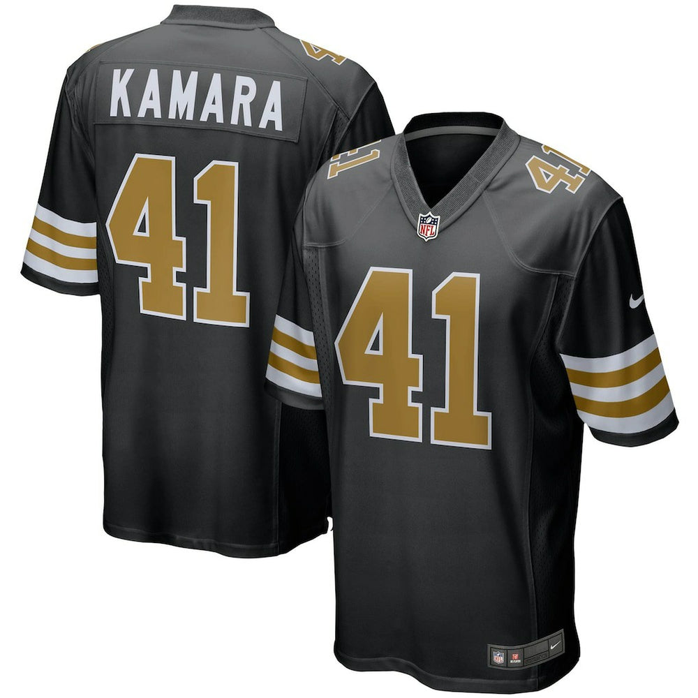Alvin Kamara New Orleans Saints Alternate Game Jersey Black - Nike