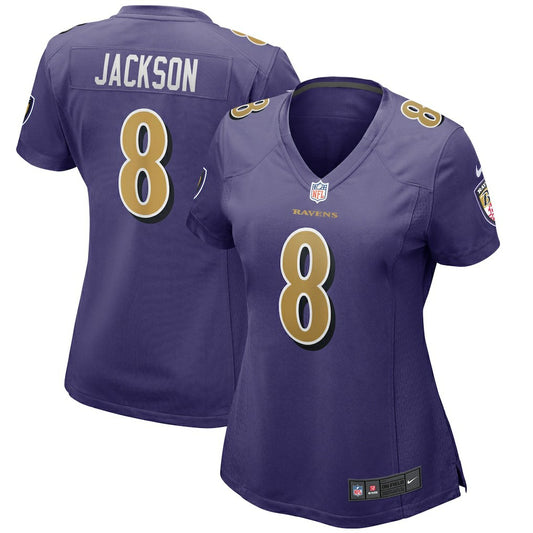 Lamar Jackson Baltimore Ravens Women's Alternate Game Player Jersey - Purple | NFL Jerseys