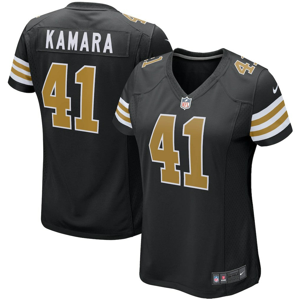 Alvin Kamara New Orleans Saints Women's Player Jersey Black - Nike