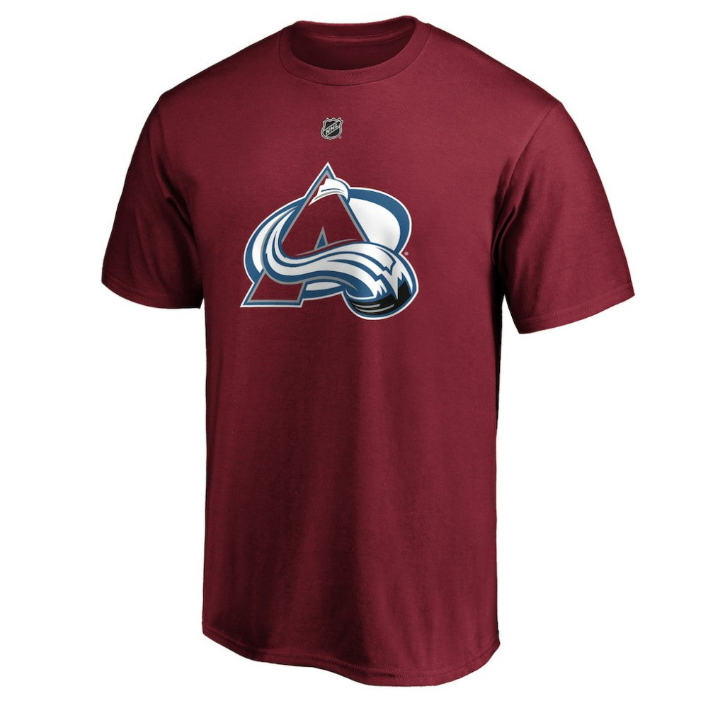 Cale Makar Colorado Avalanche - Fanatics Authentic Stack Player Name & Number T-Shirt Burgundy