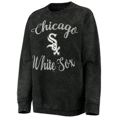 Chicago White Sox G-III 4Her by Carl Banks Women's Script Comfy Cord Pullover Sweatshirt for sale