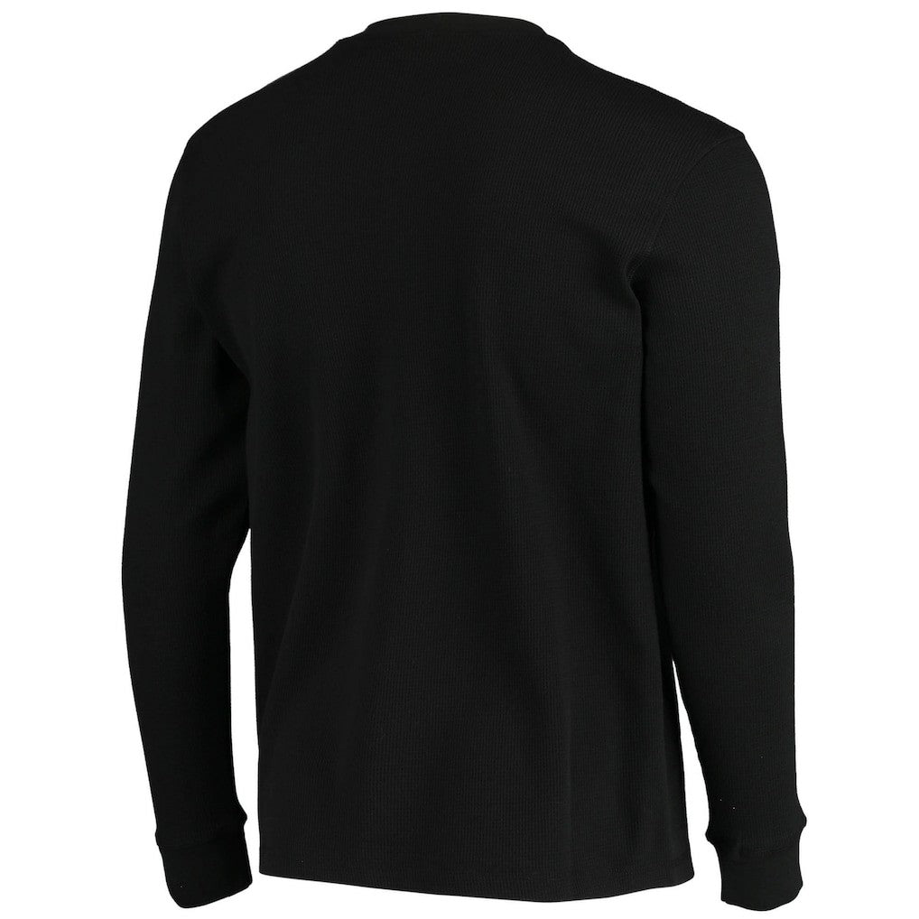 Arizona Cardinals Dunbrooke Logo Maverick Thermal Henley Long Sleeve T-Shirt Black - NFL