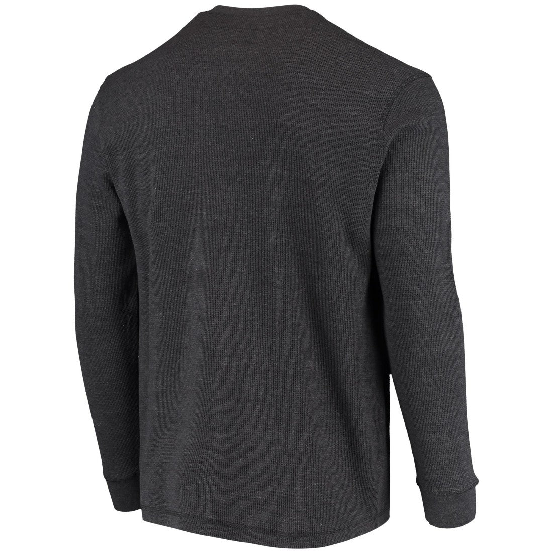 Detroit Lions Dunbrooke Logo Maverick Thermal Henley Long Sleeve T-Shirt Charcoal - NFL