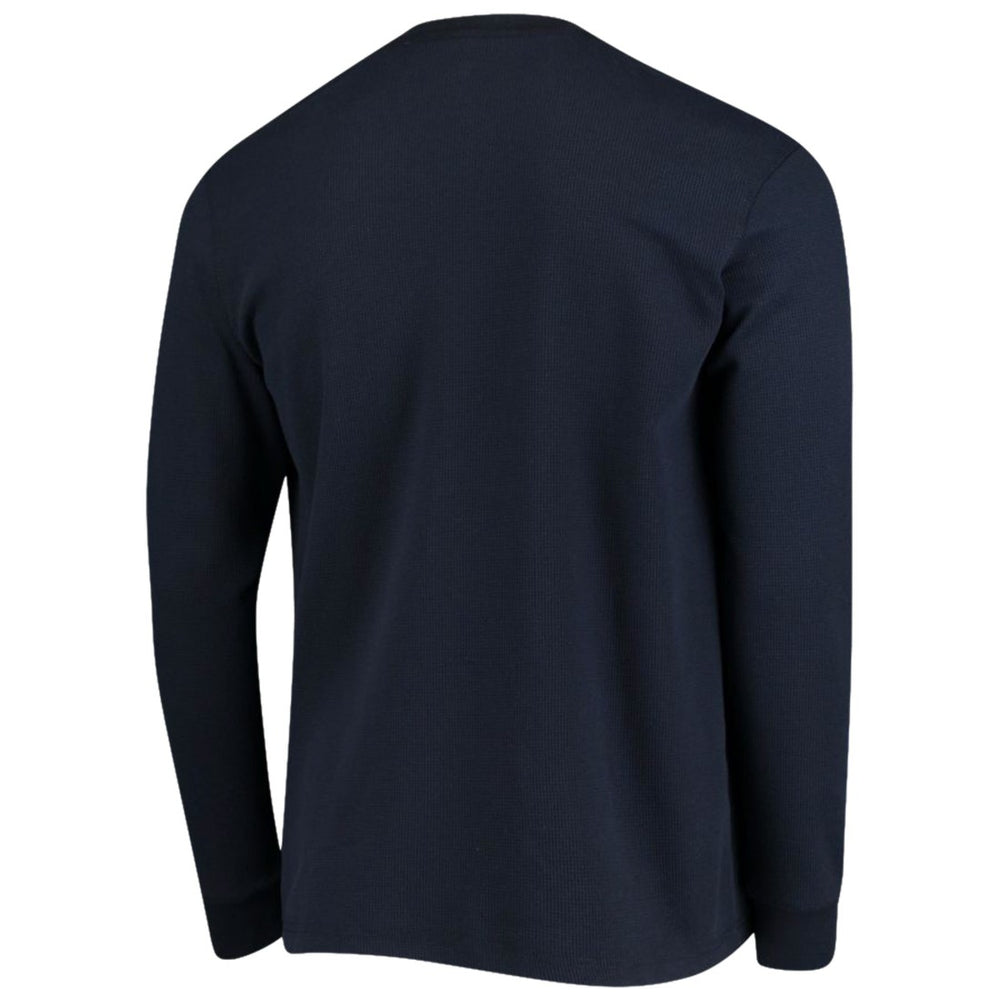 Tennessee Titans Dunbrooke Logo Maverick Thermal Henley Long Sleeve T-Shirt Navy - NFL