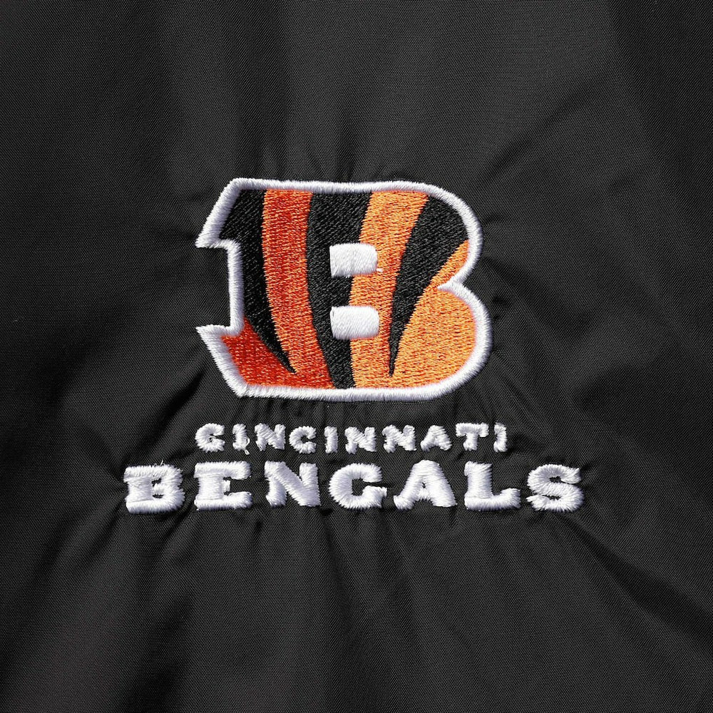Cincinnati Bengals Dunbrooke Logo Legacy Stadium Full-Zip Jacket- Black - NFL