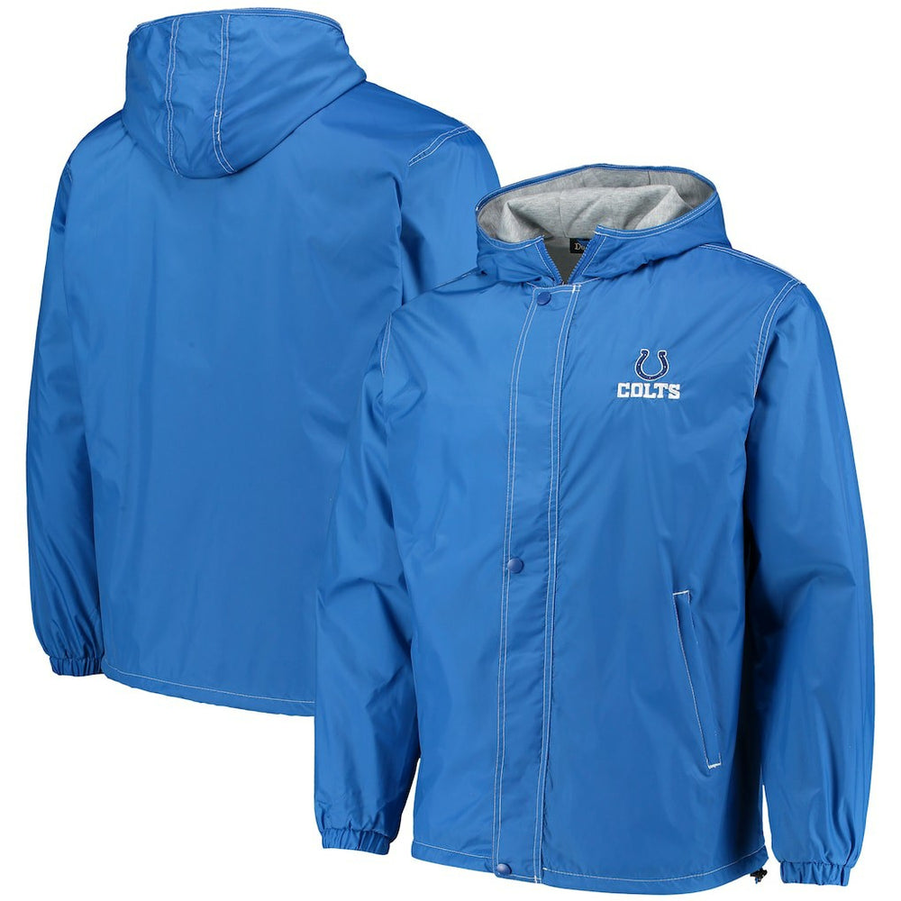 Indianapolis Colts Dunbrooke Logo Legacy Stadium Full-Zip Jacket- Royal - NFL
