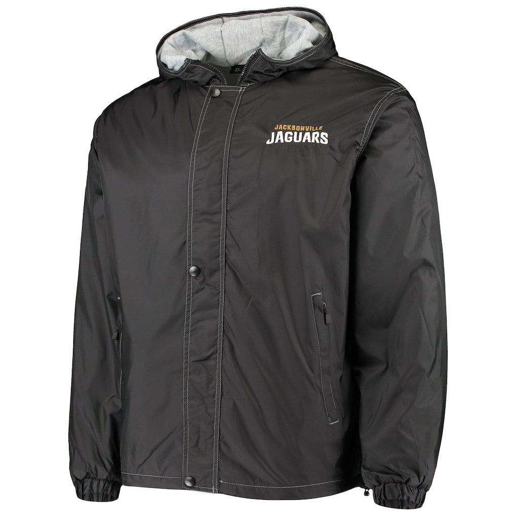 Jacksonville Jaguars Dunbrooke Logo Legacy Stadium Full-Zip Jacket- Black - NFL