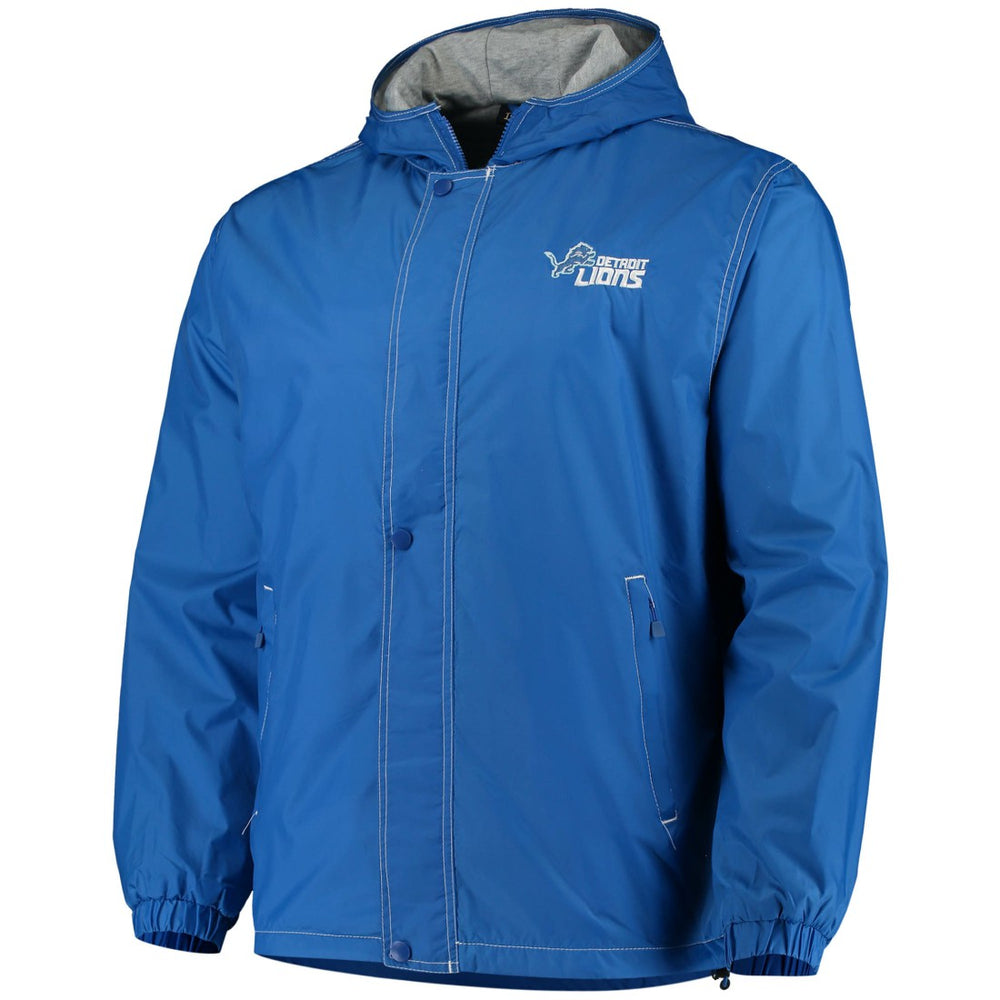 Detroit Lions Dunbrooke Logo Legacy Stadium Full-Zip Jacket- Blue - NFL
