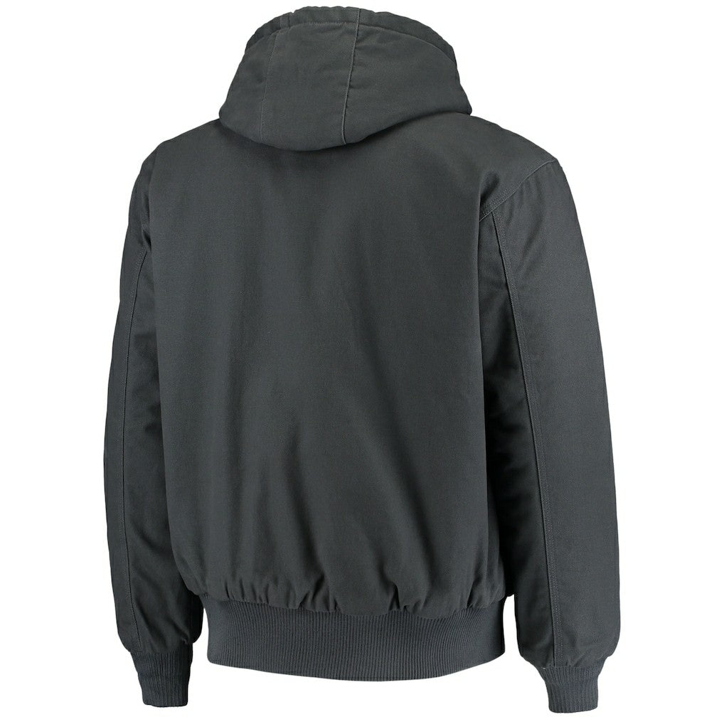 Chicago Bears Dunbrooke Dakota Cotton Canvas Hooded Jacket Navy - NFL