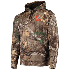 Cleveland Browns Dunbrooke Circle Champion Tech Fleece Pullover Hoodie Realtree Camo - NFL