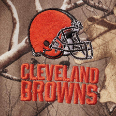 Cleveland Browns Dunbrooke Circle Champion Tech Fleece Pullover Hoodie Realtree Camo - NFL