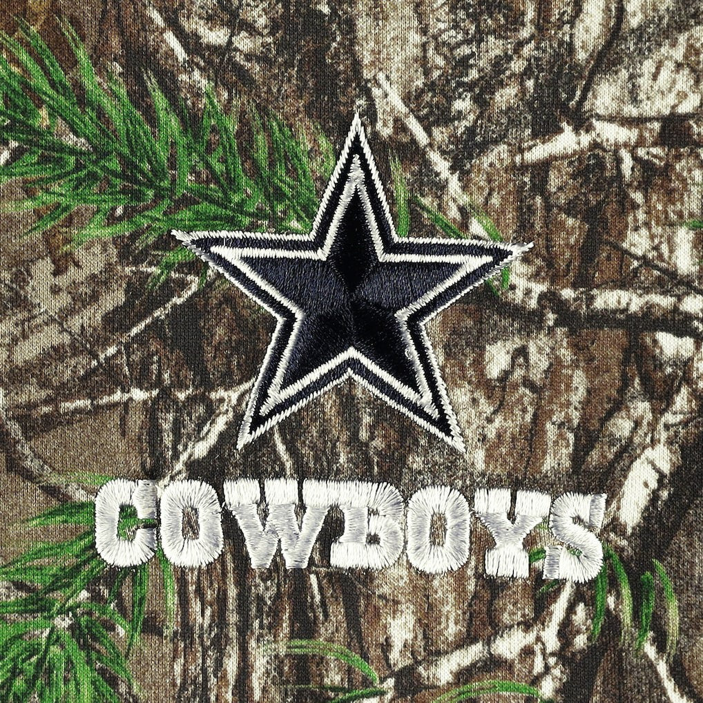 Dallas Cowboys Champion Tech Fleece Pullover Hoodie Realtree Camo - NFL