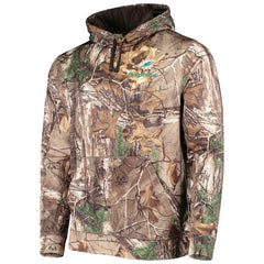 Miami Dolphins Dunbrooke Circle Champion Tech Fleece Pullover Hoodie Realtree Camo - NFL
