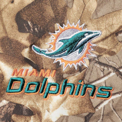 Miami Dolphins Dunbrooke Circle Champion Tech Fleece Pullover Hoodie Realtree Camo - NFL