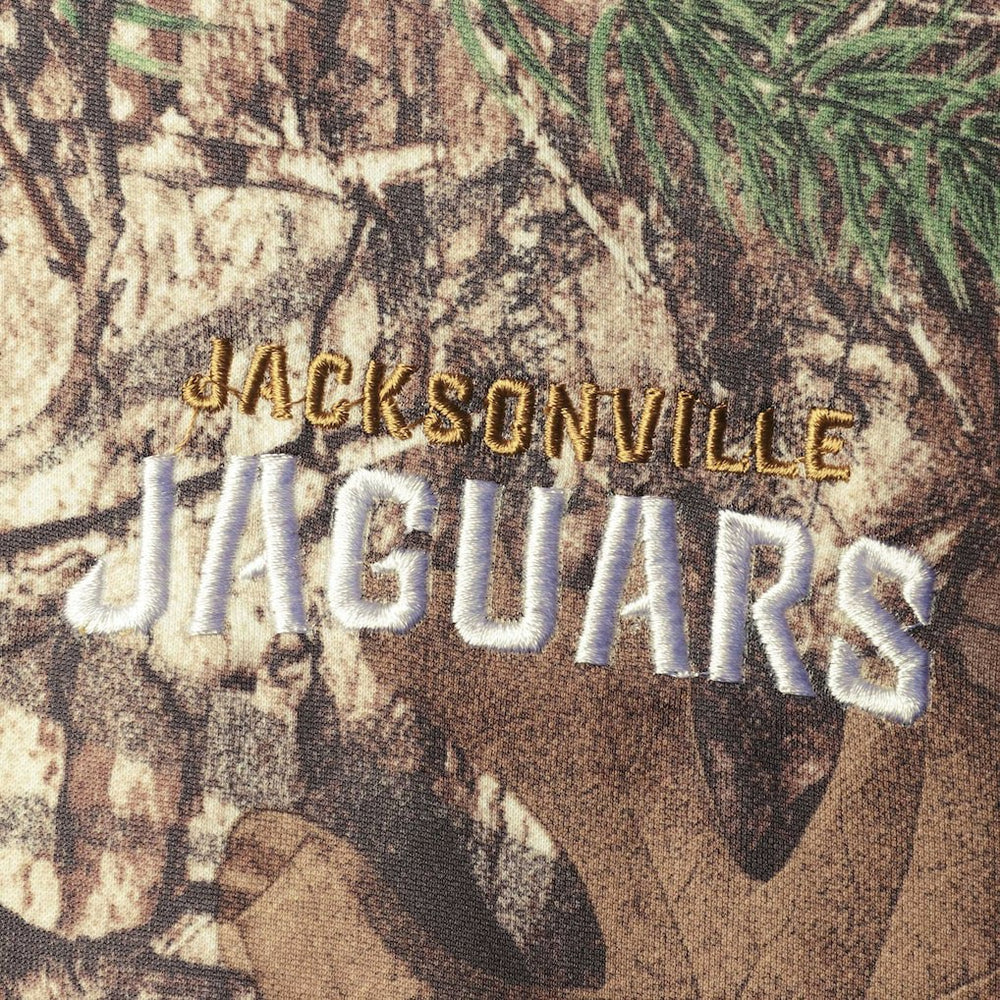 Jacksonville Jaguars Dunbrooke Circle Champion Tech Fleece Pullover Hoodie Realtree Camo - NFL