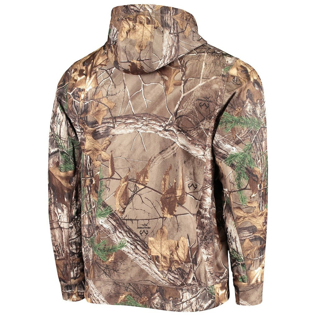 Jacksonville Jaguars Dunbrooke Circle Champion Tech Fleece Pullover Hoodie Realtree Camo - NFL