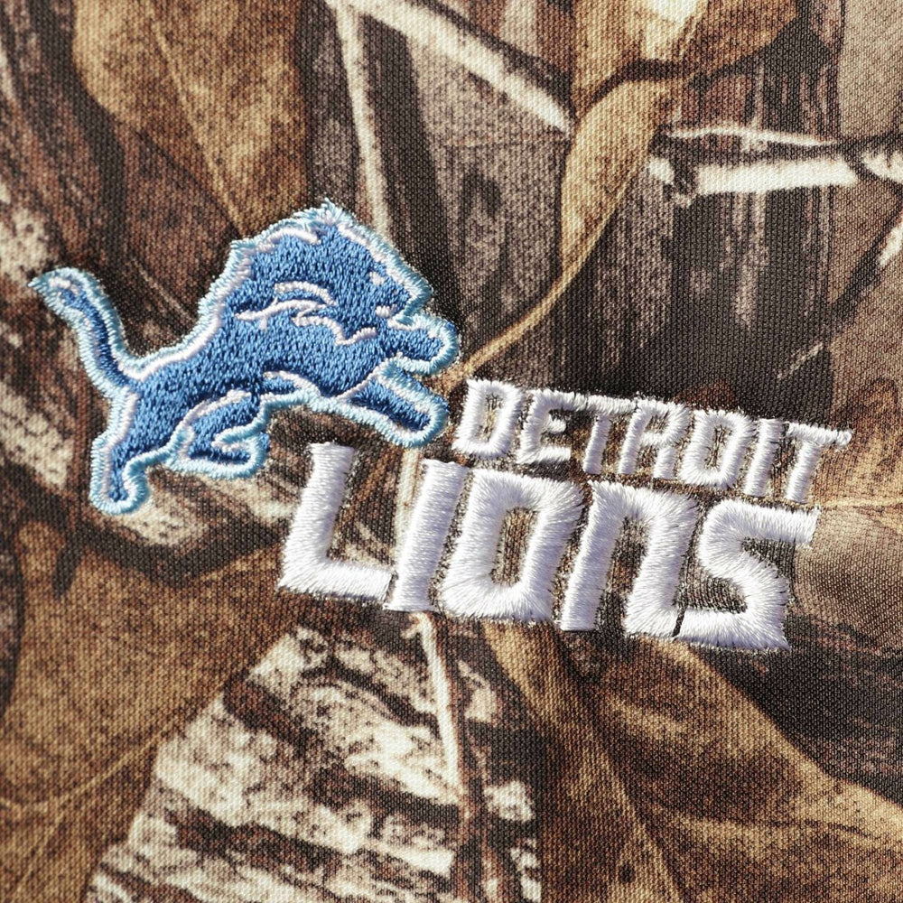 Detroit Lions Dunbrooke Circle Champion Tech Fleece Pullover Hoodie Realtree Camo - NFL
