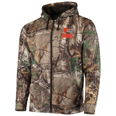 Cleveland Browns Dunbrooke Trophy Tech Fleece Full-Zip Hoodie Realtree Camo - NFL