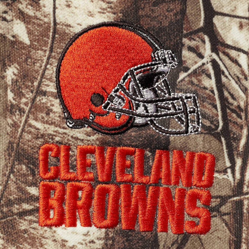 Cleveland Browns Dunbrooke Trophy Tech Fleece Full-Zip Hoodie Realtree Camo - NFL