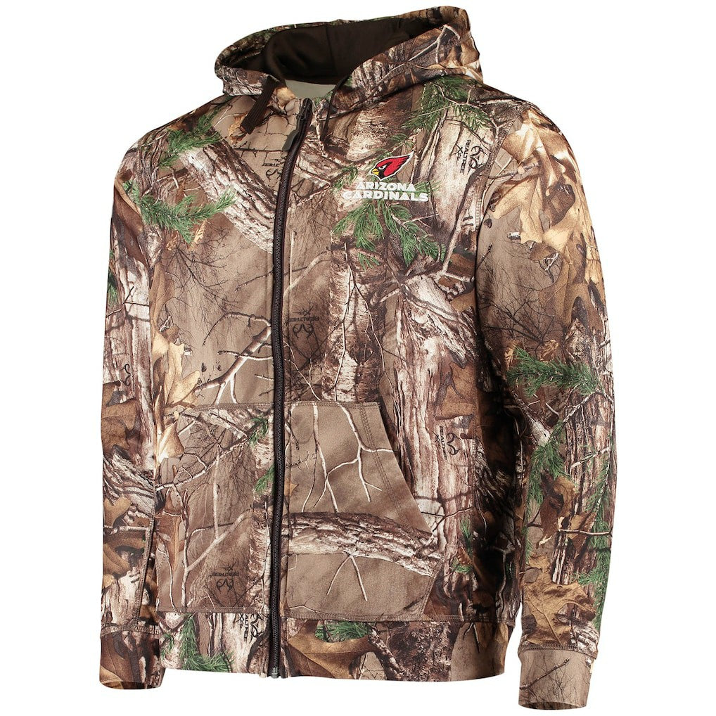 Arizona Cardinals Dunbrooke Trophy Tech Fleece Full-Zip Hoodie Realtree Camo - NFL
