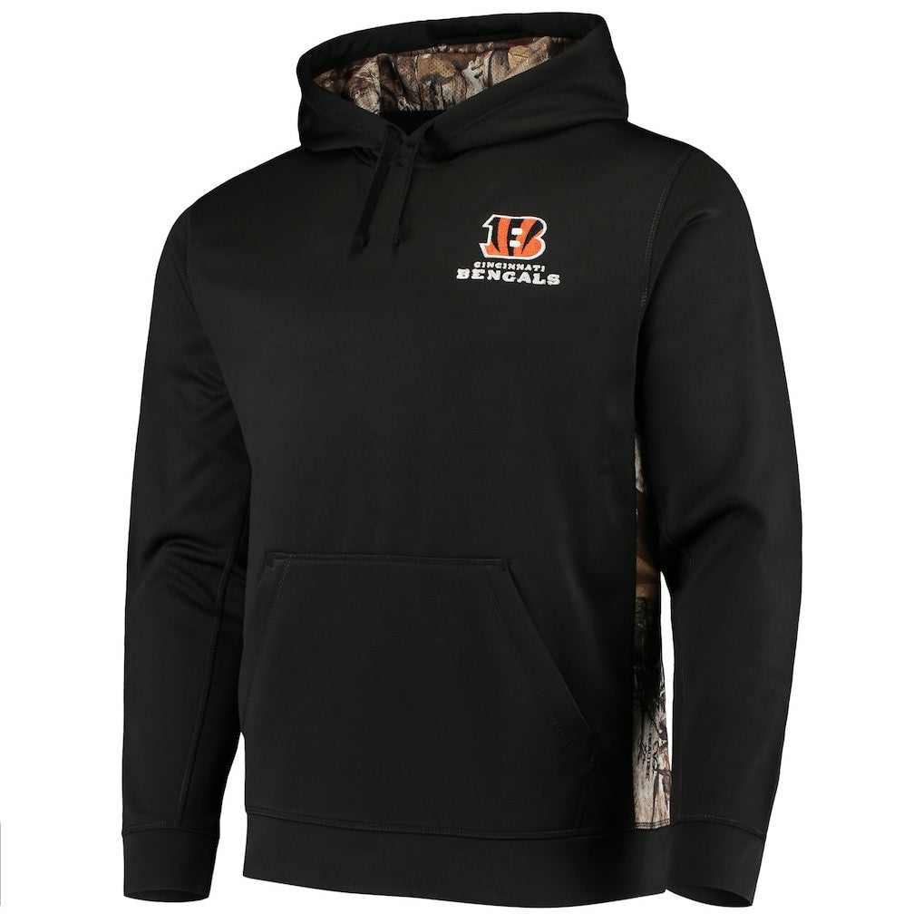 Cincinnati Bengals Dunbrooke Logo Ranger Pullover Hoodie Black/Realtree Camo - NFL