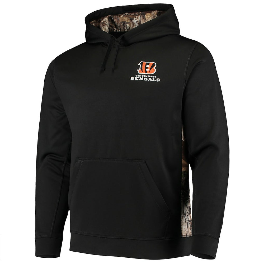 Cincinnati Bengals Dunbrooke Logo Ranger Pullover Hoodie Black/Realtree Camo - NFL