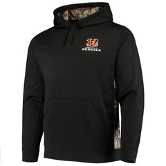 Cincinnati Bengals Dunbrooke Logo Ranger Pullover Hoodie Black/Realtree Camo - NFL