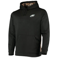 Philadelphia Eagles Dunbrooke Logo Ranger Pullover Hoodie Black/Realtree Camo - NFL