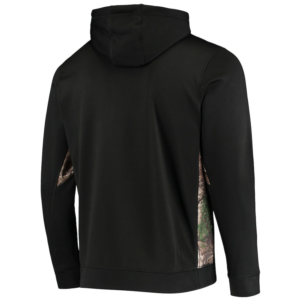 New York Giants Dunbrooke Logo Ranger Pullover Hoodie Black/Realtree Camo - NFL