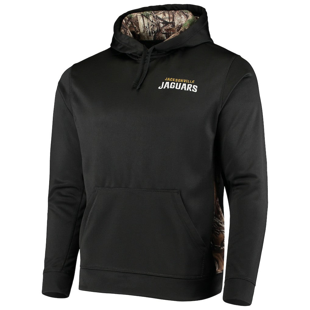 Jacksonville Jaguars Dunbrooke Logo Ranger Pullover Hoodie Black/Realtree Camo - NFL