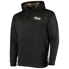Detroit Lions Dunbrooke Logo Ranger Pullover Hoodie Black/Realtree Camo - NFL