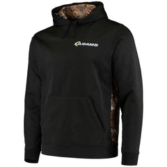 Los Angeles Rams Dunbrooke Logo Ranger Pullover Hoodie Black/Realtree Camo - NFL
