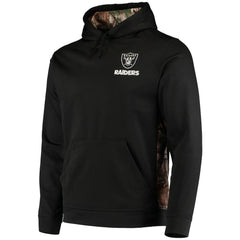 Las Vegas Raiders Dunbrooke Logo Ranger Pullover Hoodie Black/Realtree Camo - NFL