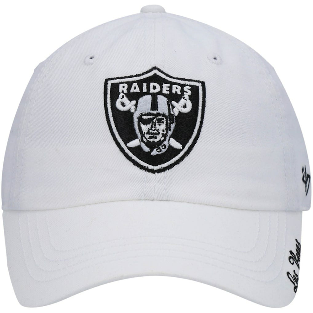 Las Vegas Raiders '47 Women's Miata Clean Up Primary Adjustable Hat White - 47 brand