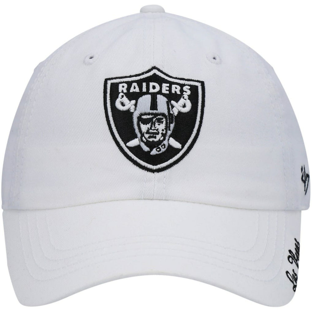 Las Vegas Raiders '47 Women's Miata Clean Up Primary Adjustable Hat White - 47 brand