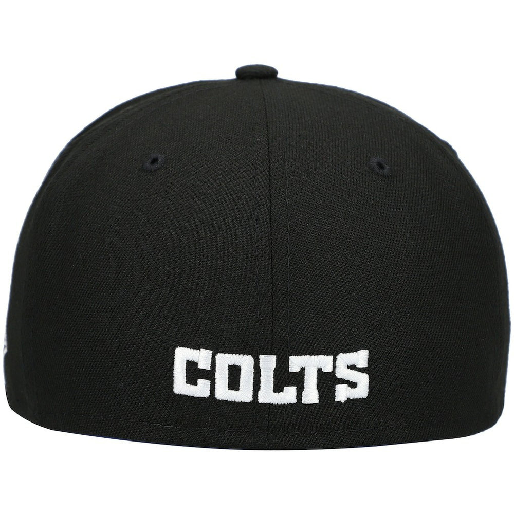 Indianapolis Colts New Era Omaha 59FIFTY Fitted Hat Black - NFL
