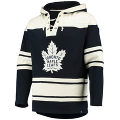 Auston Matthews Toronto Maple Leafs - '47 Player Name & Number Lacer Pullover Hoodie Blue