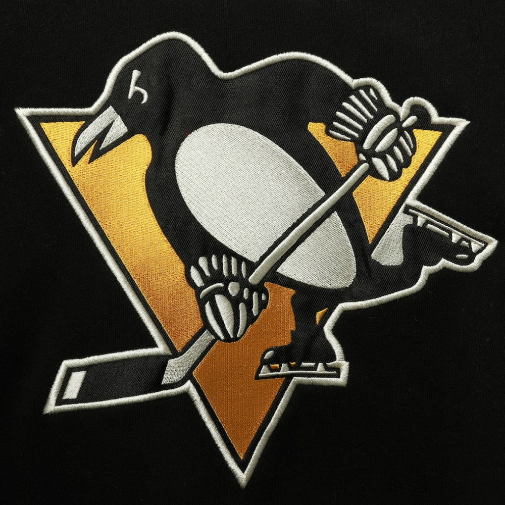 Sidney Crosby Pittsburgh Penguins '47 Player Name & Number Lacer Pullover Hoodie Black