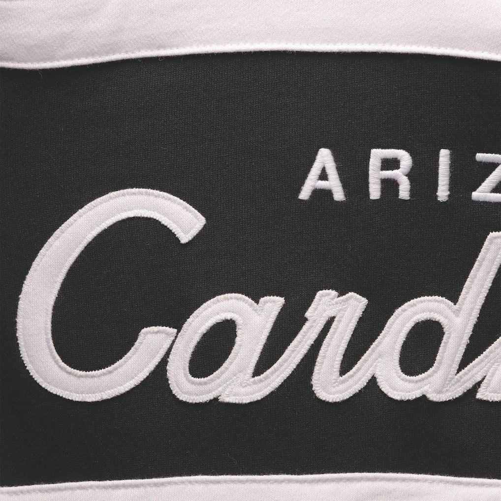 Arizona Cardinals Head Coach Pullover Hoodie Cardinal/Black - Mitchell & Ness