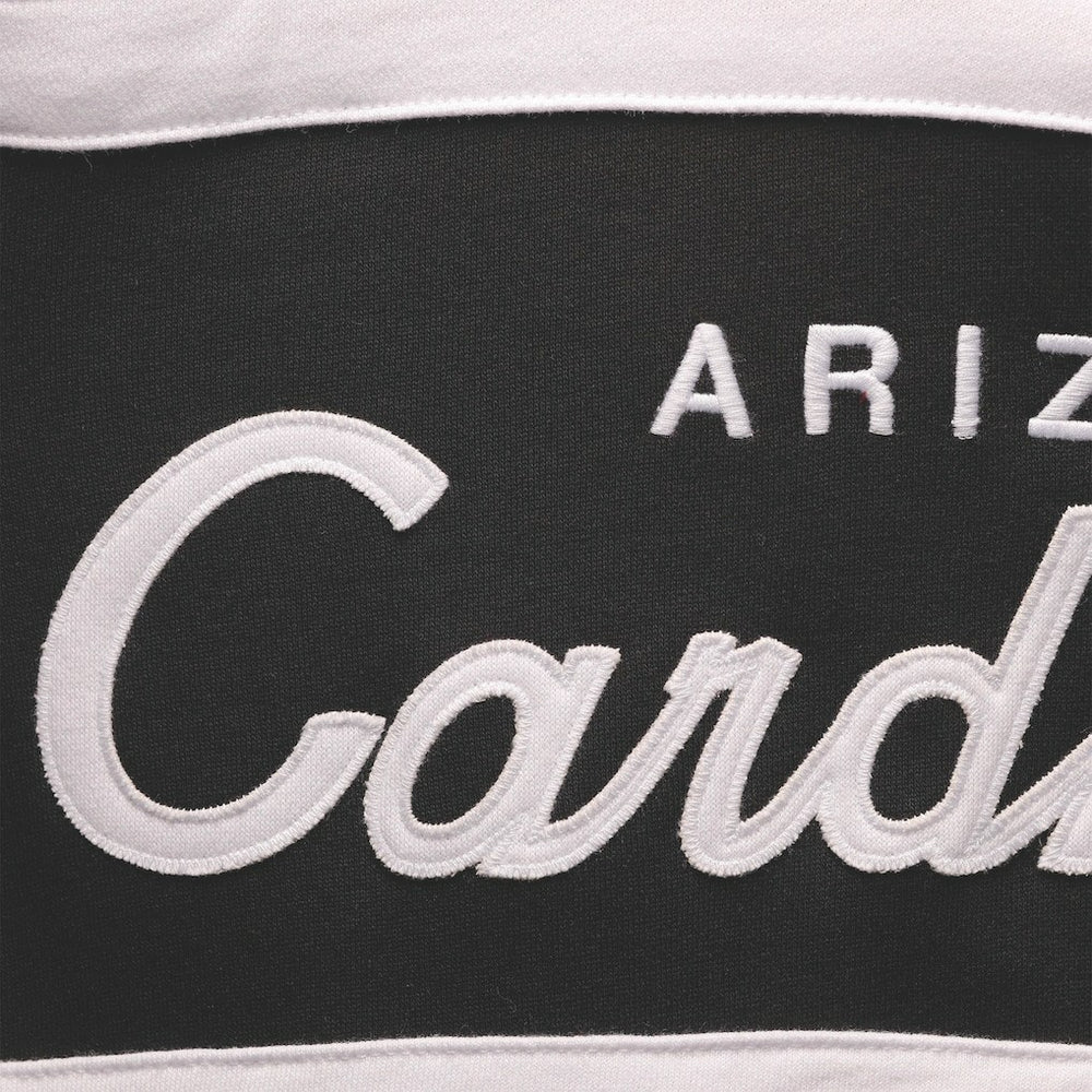 Arizona Cardinals Head Coach Pullover Hoodie Cardinal/Black - Mitchell & Ness