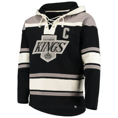 Wayne Gretzky Los Angeles Kings - '47 Retired Player Name & Number Lacer Pullover Hoodie Black