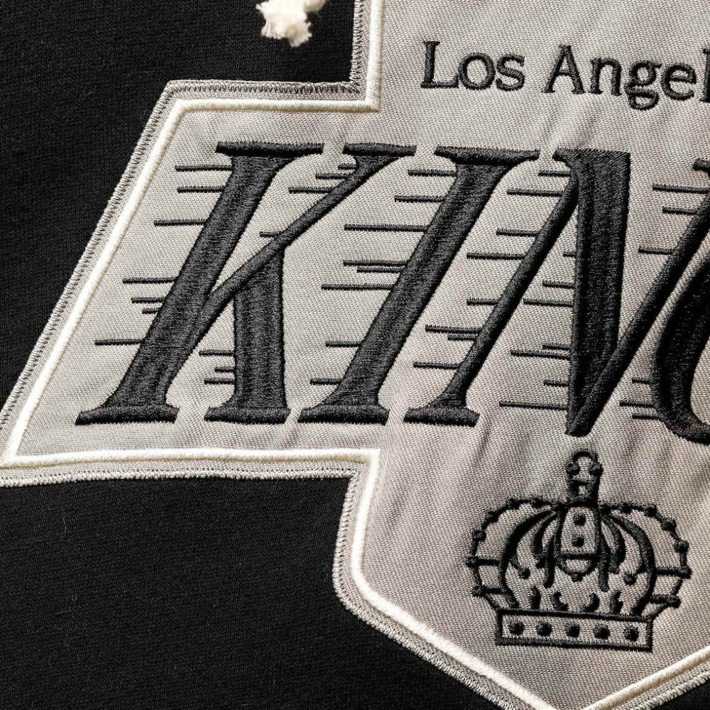Wayne Gretzky Los Angeles Kings - '47 Retired Player Name & Number Lacer Pullover Hoodie Black
