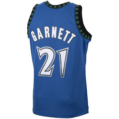 Mitchell & Ness - Kevin Garnett Minnesota Timberwolves 2003/04 Hardwood Classics Swingman Jersey - Blue