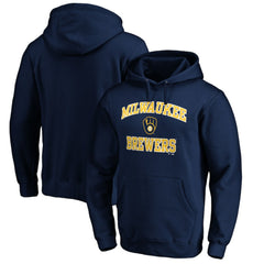 Milwaukee Brewers Heart & Soul Pullover Hoodie discount